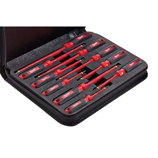 10 PC 1000V Insulated Screwdriver Set w/ EVA Foam Case - Image 2