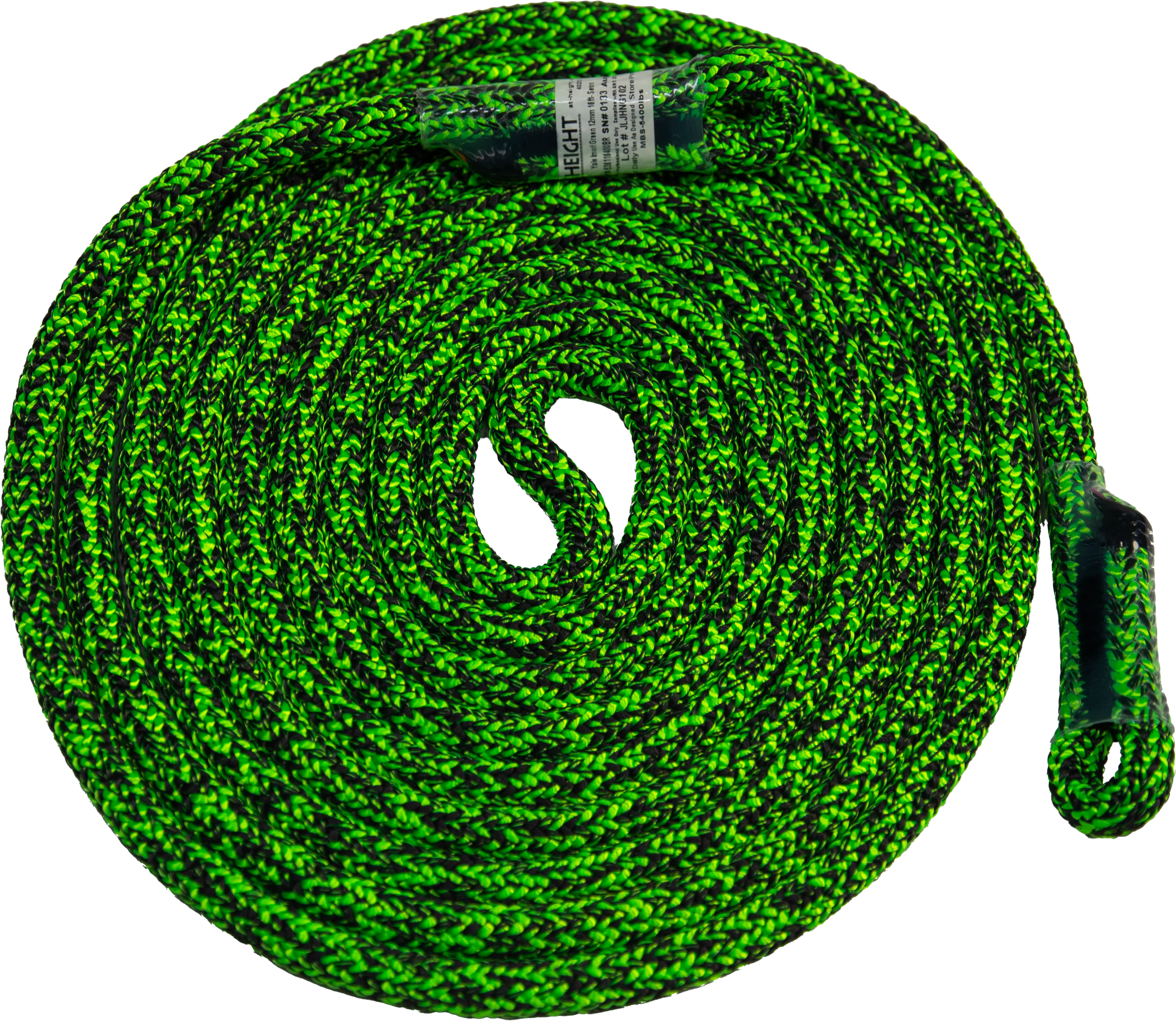 16' Replacement Lanyard Imori Green with 2 Sewn Eyes