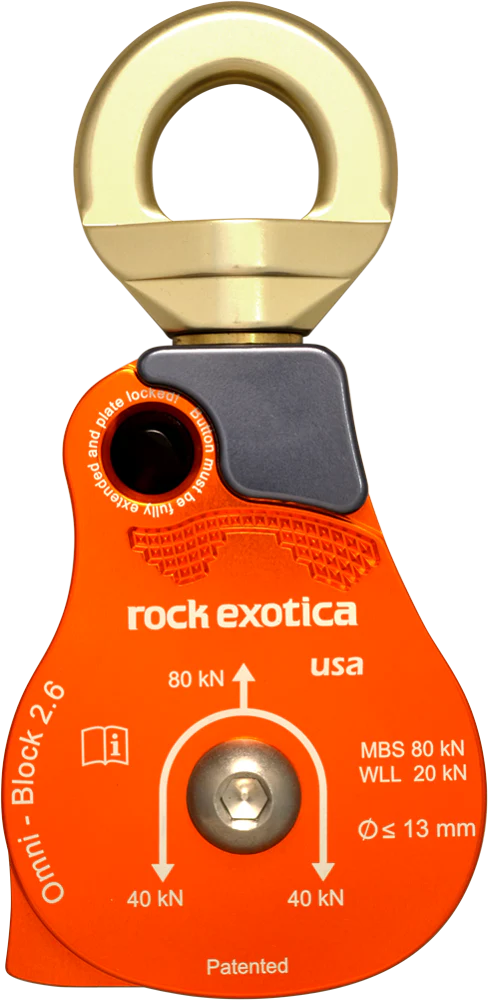 2.6 Inch Omni Block Pulley