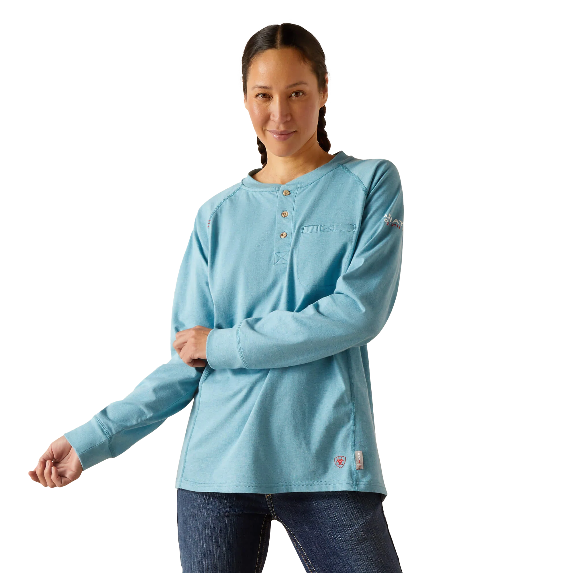 Ariat FR Women's Air Henley Top