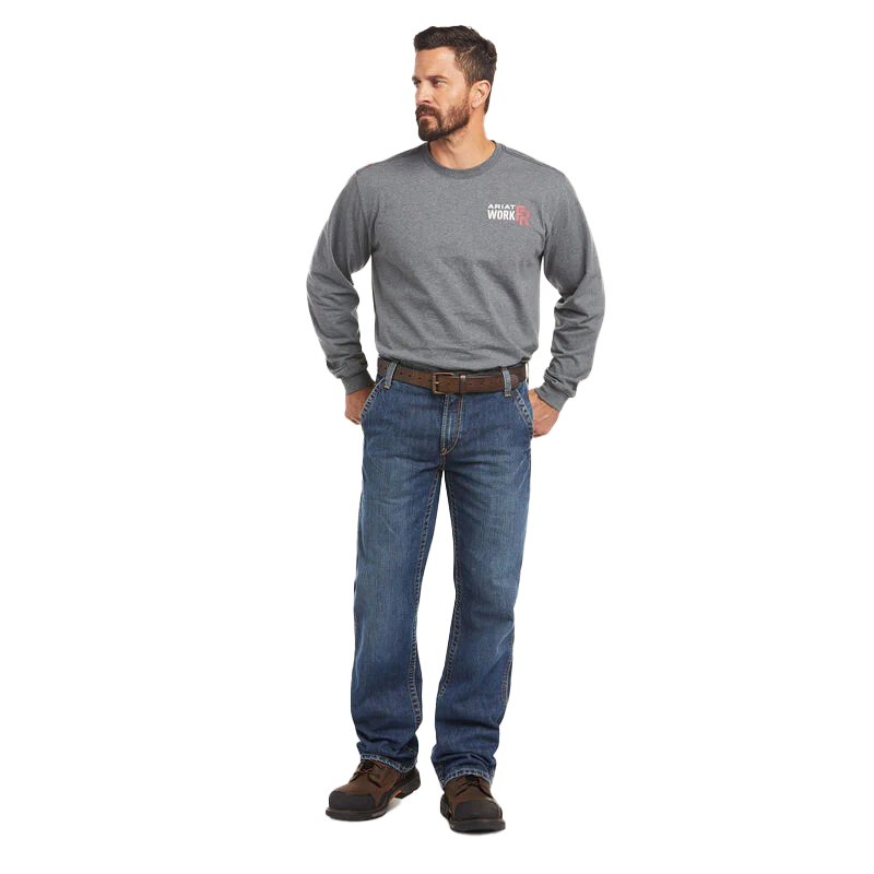 Ariat FR M4 Relaxed Workhorse Boot Cut Jean - Image 3