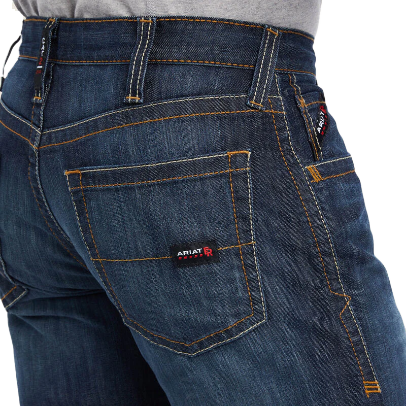 Ariat FR M5 Straight DuraLight Stretch Basic Straight Leg Jean - Image 4