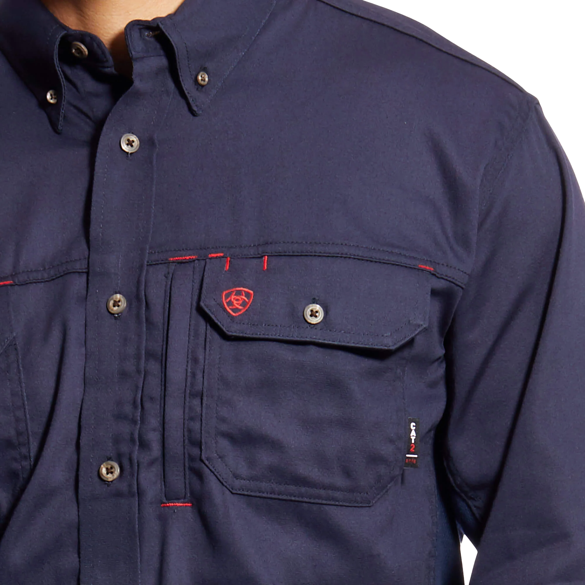 Ariat FR Solid Vent Work Shirt - Image 2