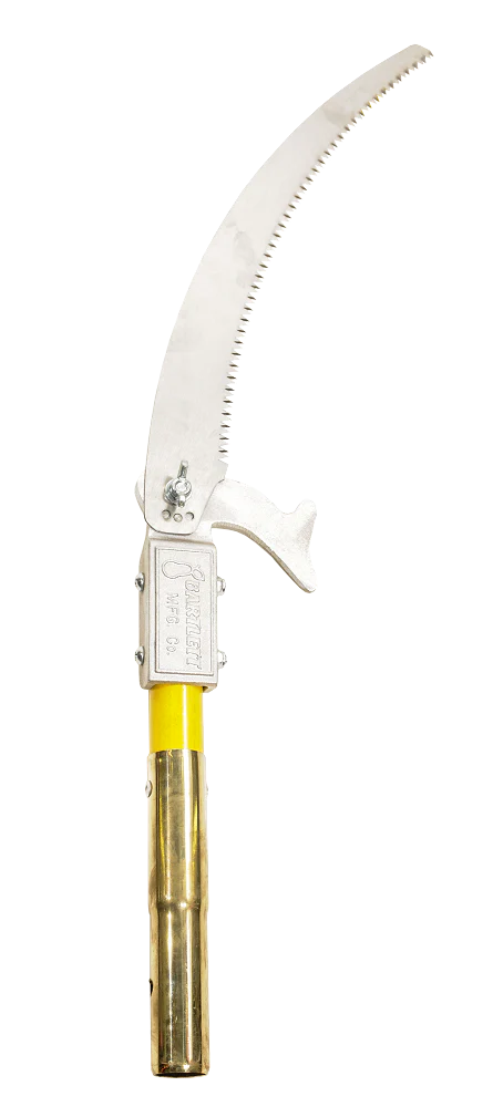BARTLETT ROUND POLE SAW WITH BRASS FERRULE