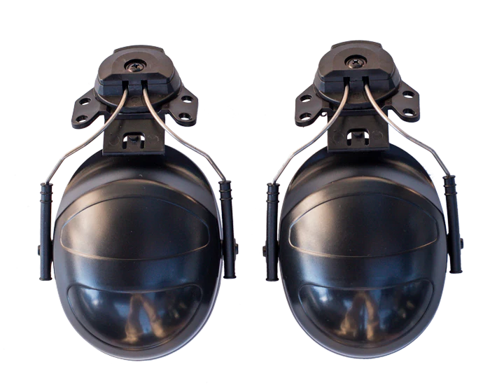 BLACK HELMET MUFFS