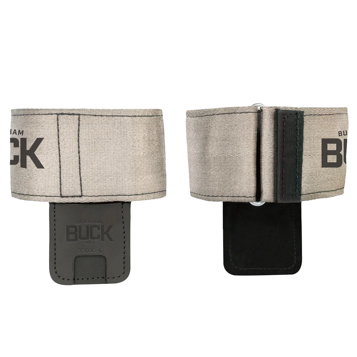 Buckingham Cushion-Wrap Pads – Suede Leather, Hook & Loop (CL-3500C)