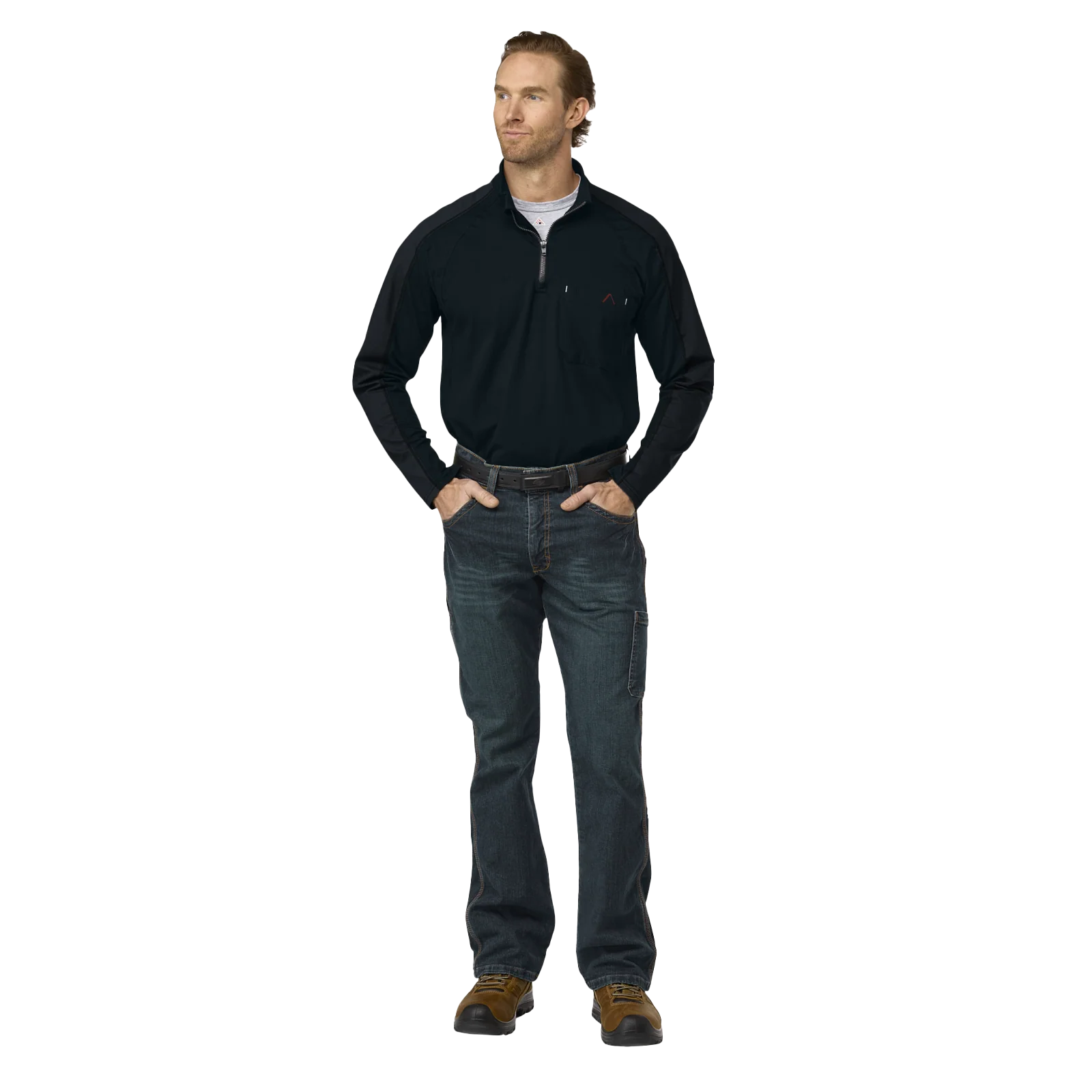 Bulwark Men's FR 1/4 Zip Flex Knit - Image 5