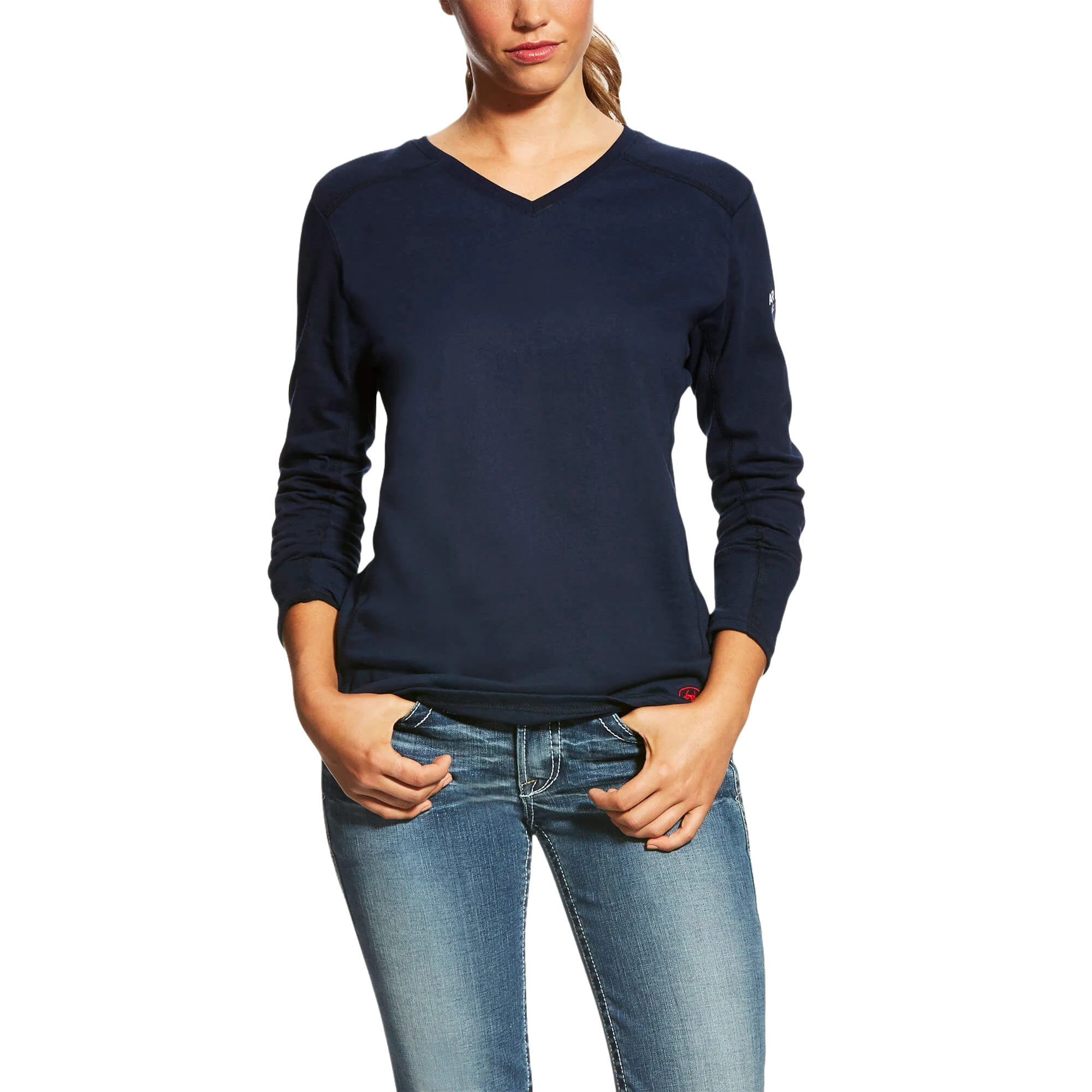 Ariat FR Womens AC Crew Top