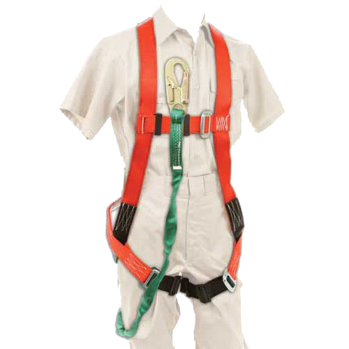 FULL BODY HARNESS WITH SHOCK LANYARD