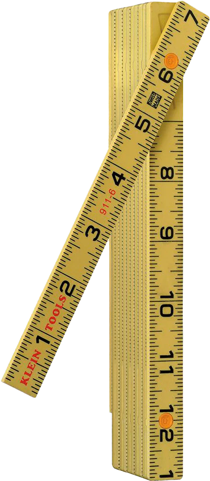 Klein Fiberglass Folding Ruler