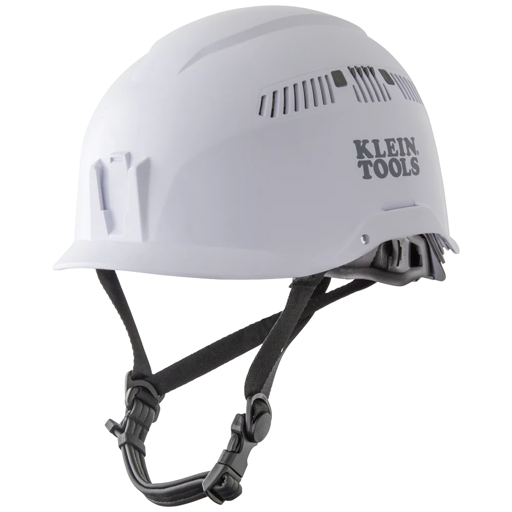 KLEIN SAFETY HELMET VENTED-CLASS C WHITE
