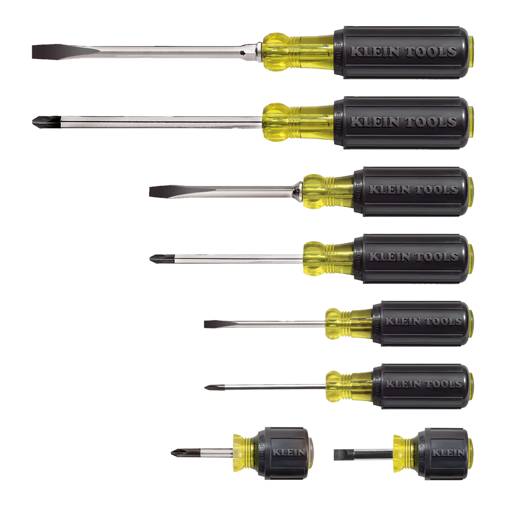 Screwdriver Set, Multi-Application, 8-Piece