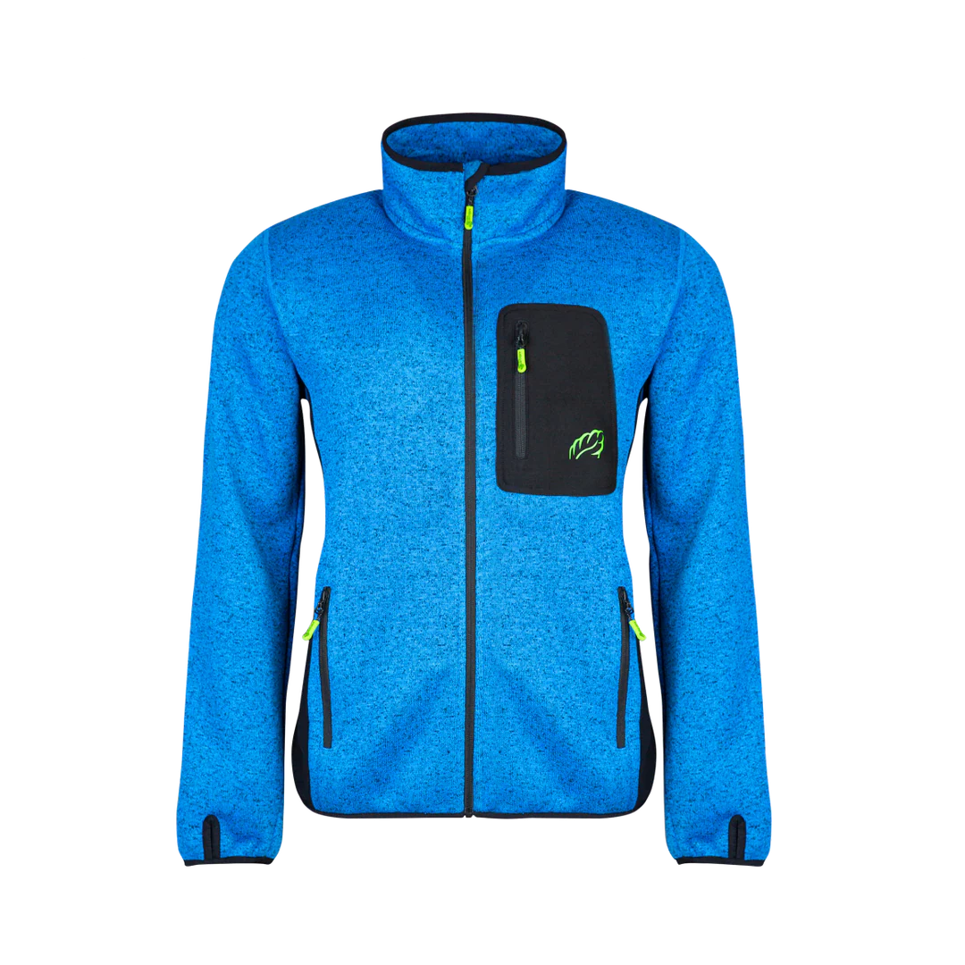 Kudu Plus Melange Zip Sweater - Image 3