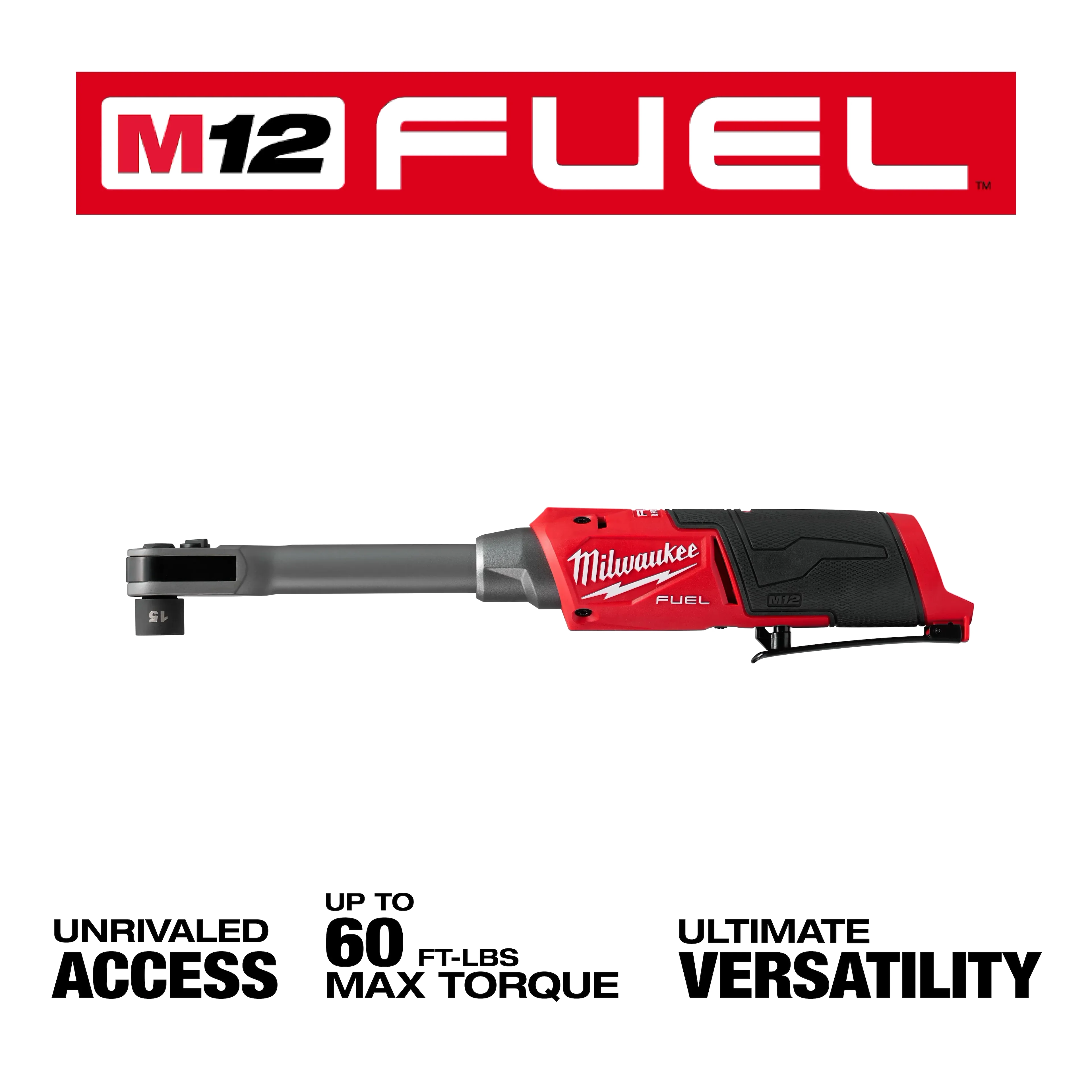 M12 FUEL™ INSIDER™ Extended Reach Box Ratchet - Image 2