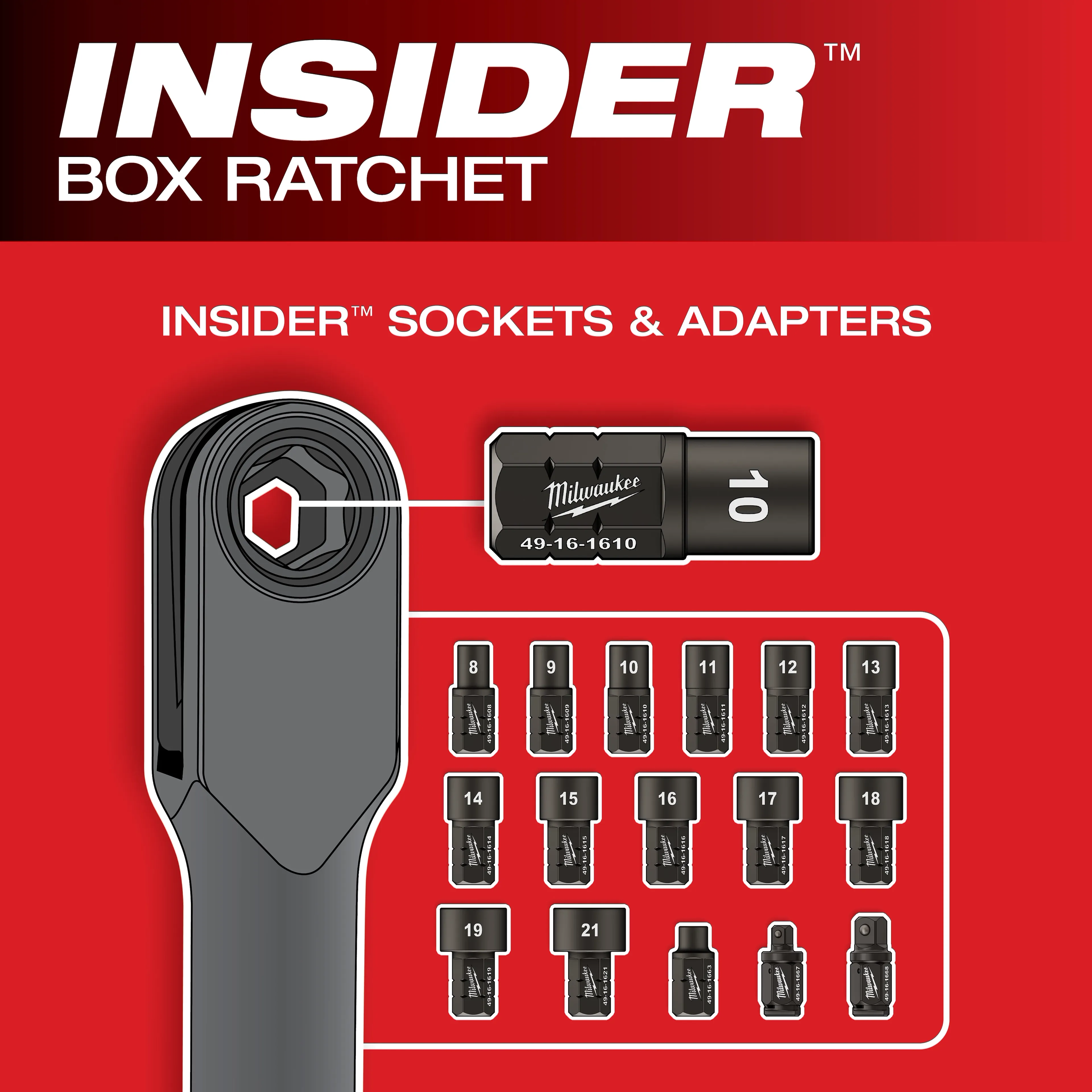 M12 FUEL™ INSIDER™ Extended Reach Box Ratchet - Image 4