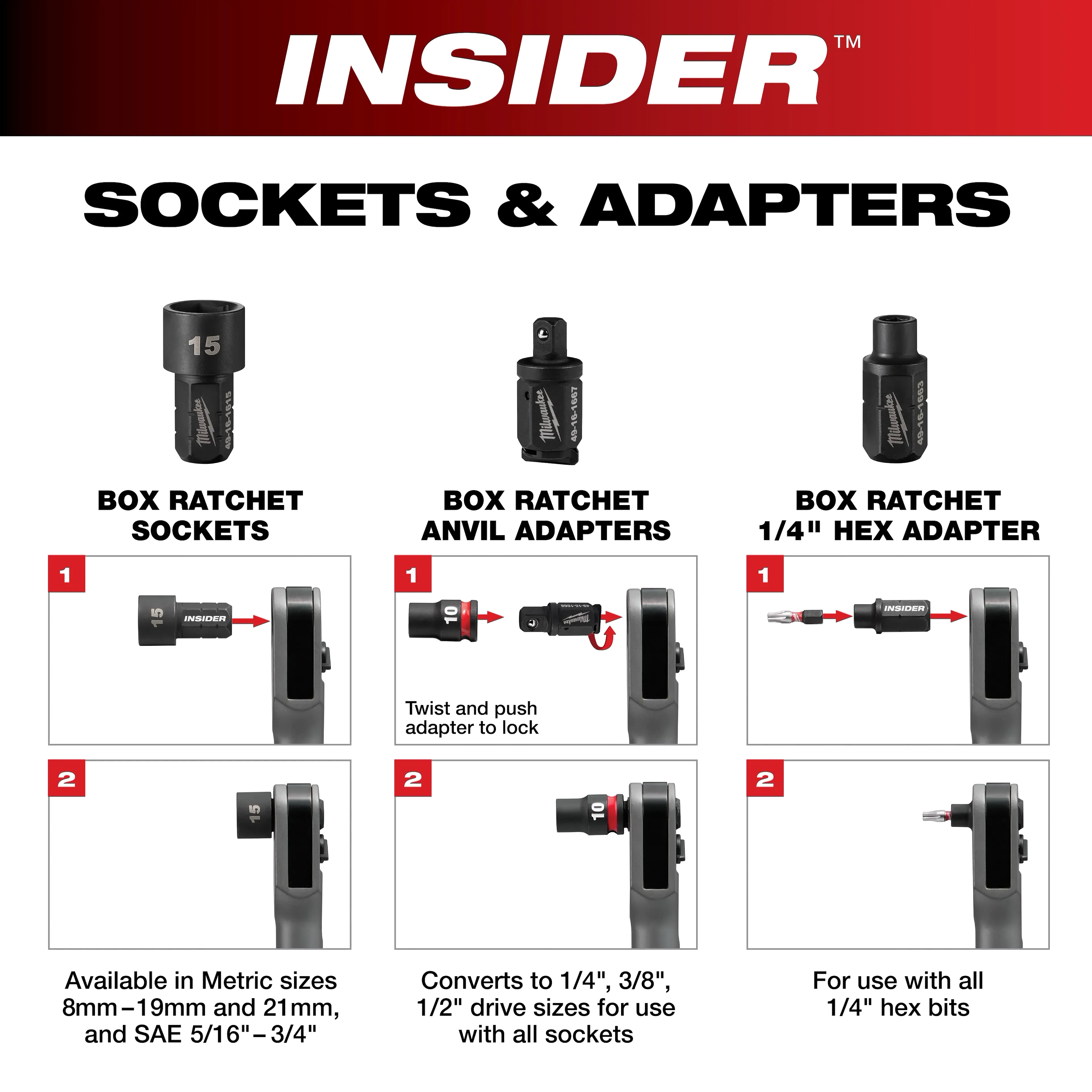 M12 FUEL™ INSIDER™ Extended Reach Box Ratchet - Image 5