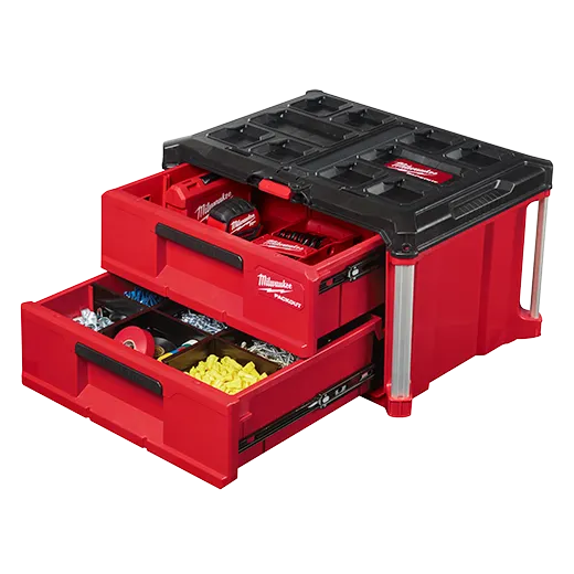 Milwaukee PACKOUT™ 2-Drawer Tool Box - Image 2