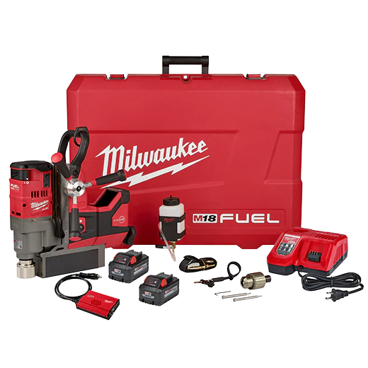 Milwaukee M18 FUEL 1-1/2" Lineman Magnetic Drill High Demand™ Kit