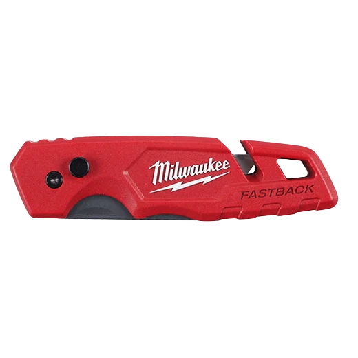 Milwaukee FASTBACK™ Folding Utility Knife with Blade Storage - Image 3
