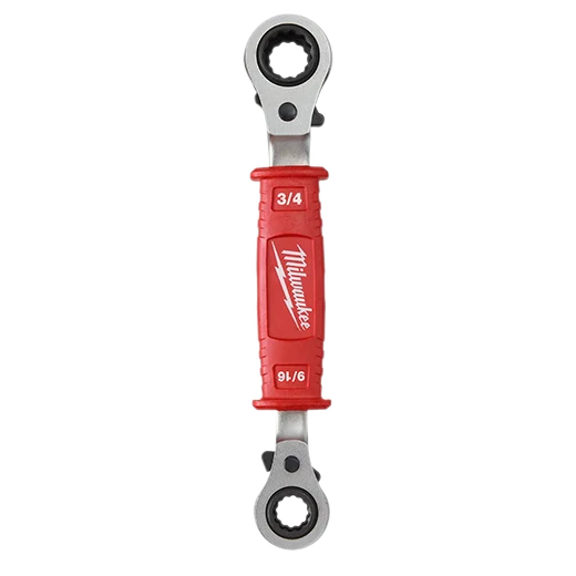 Milwaukee Lineman’s 4in1 Insulated Ratcheting Box Wrench