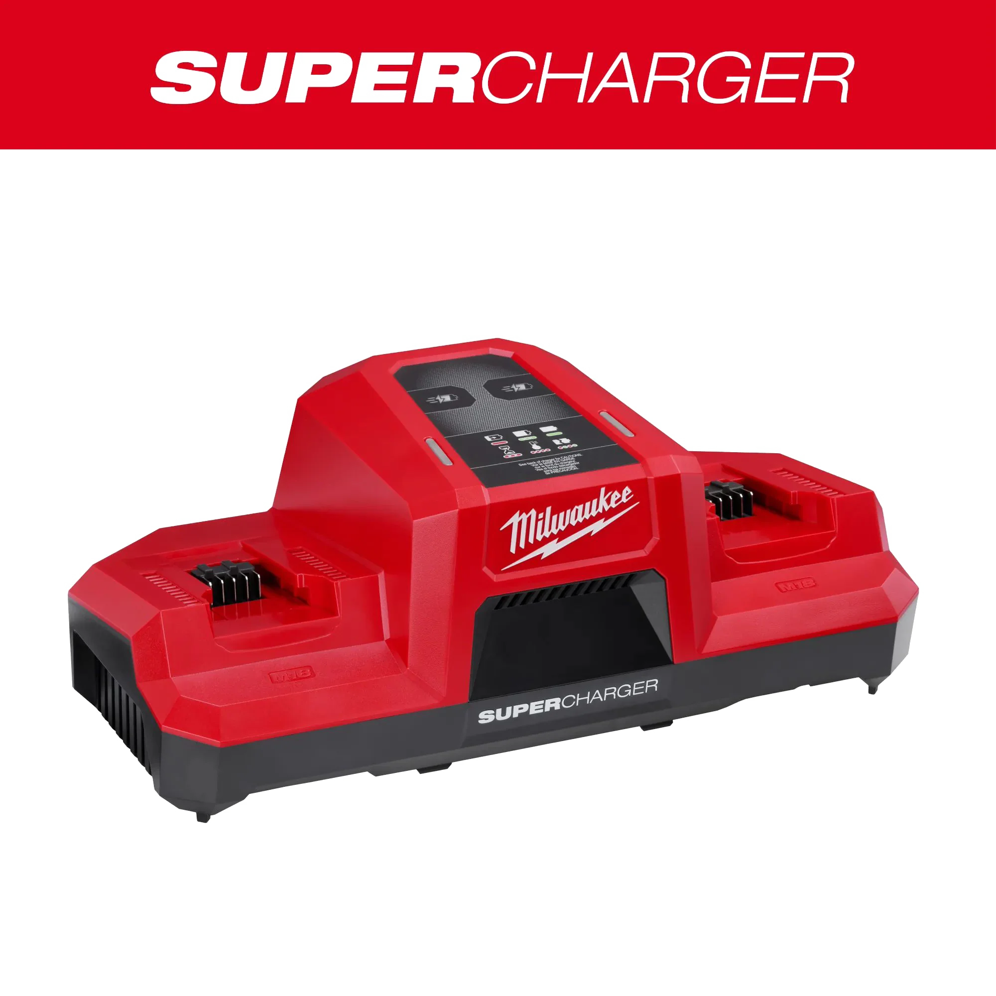 MILWAUKEE M18 Dual Bay Simultaneous Super Charger