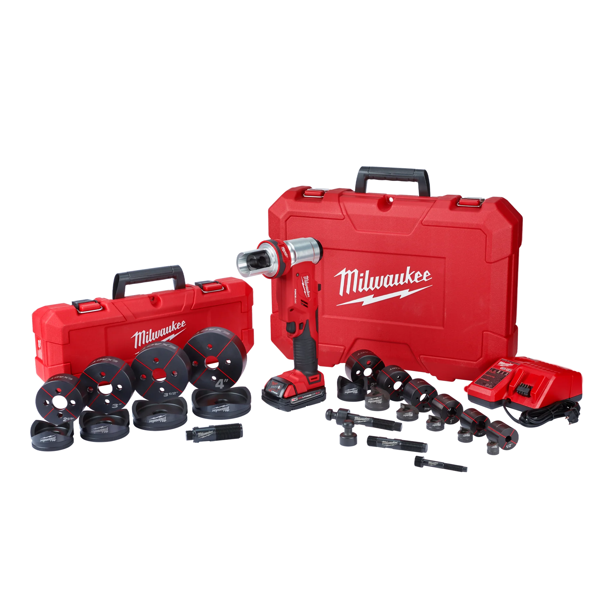 Milwaukee M18™ FORCE LOGIC™ 6T Knockout Tool Kit