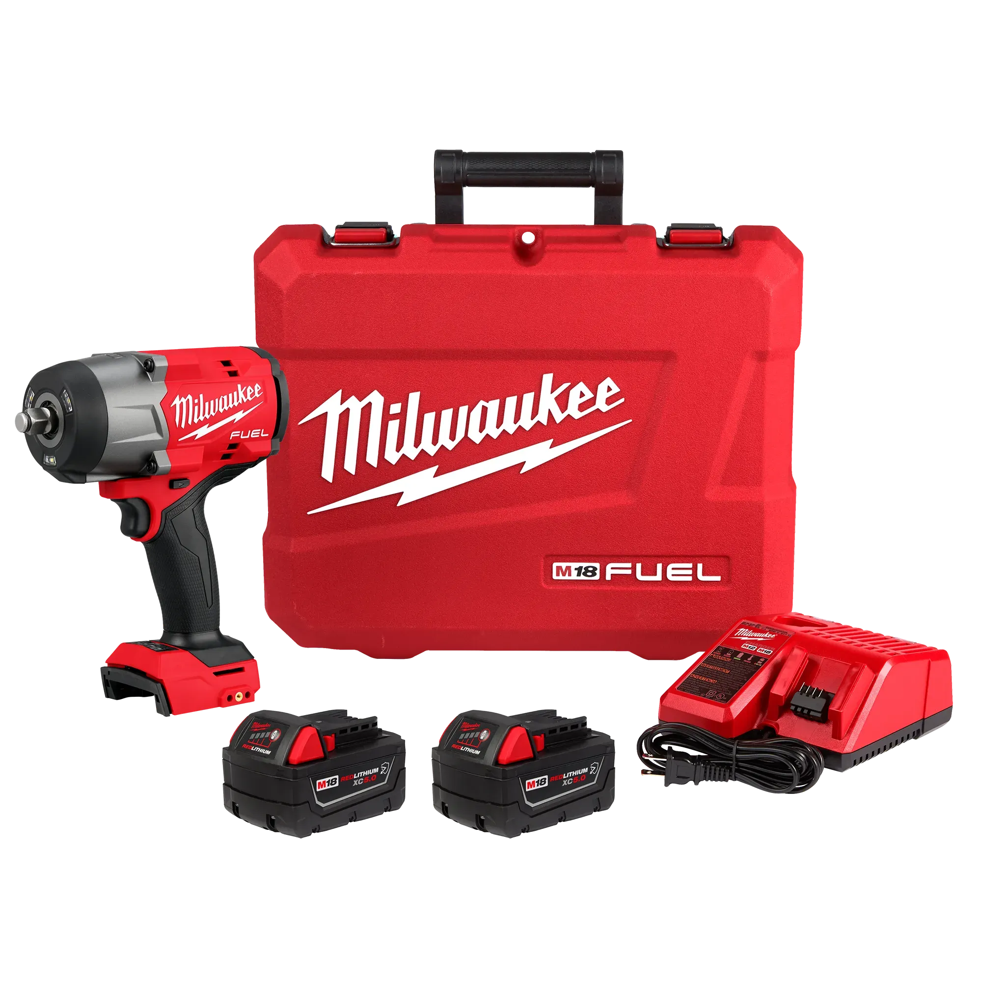 M18 FUEL 1/2" High Torque Impact wrench w/ Friction Ring Kit