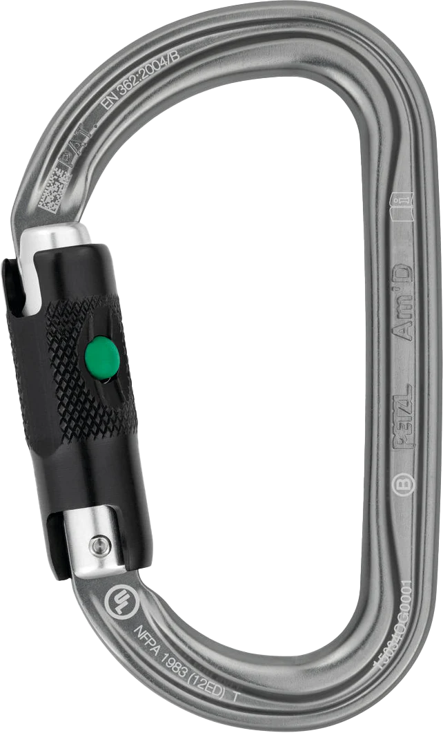 PETZL AM'D BALL LOCK CARABINER