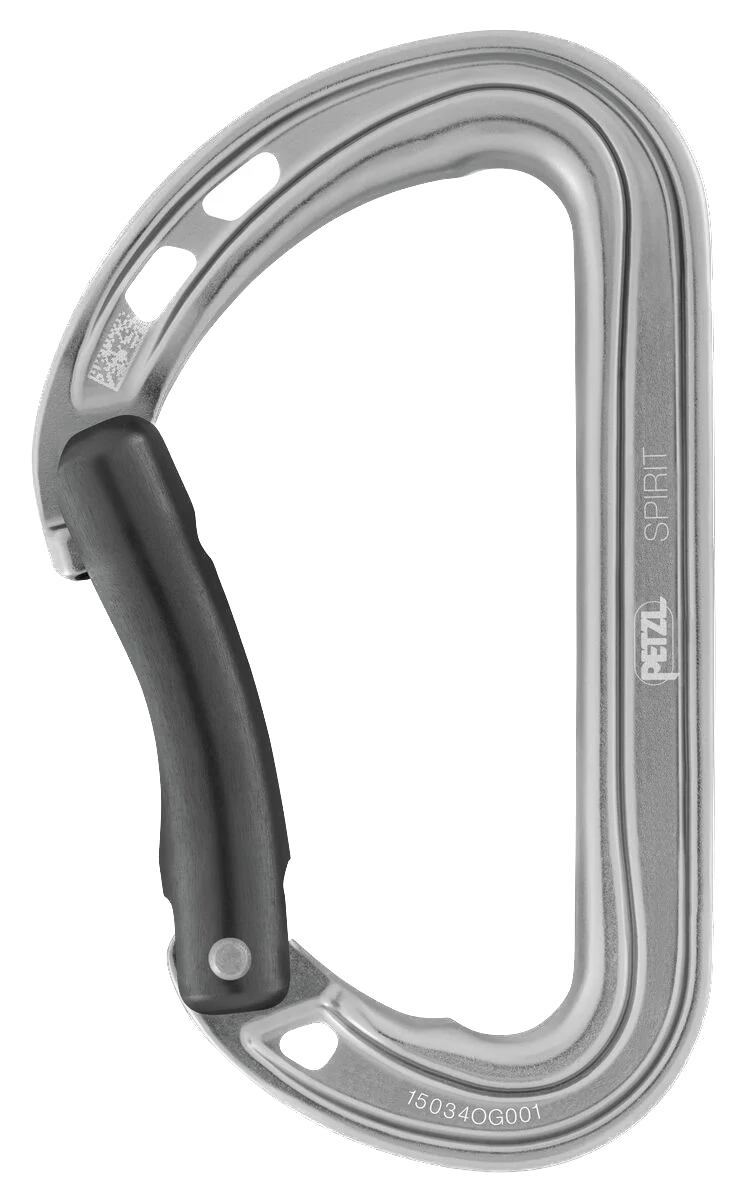 PETZL SPIRIT BENT GATE, NON-LOCKING