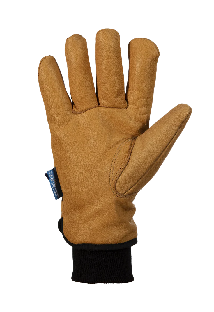 Puncture Resistant Extreme Cold Leather Winter Gloves - Image 2