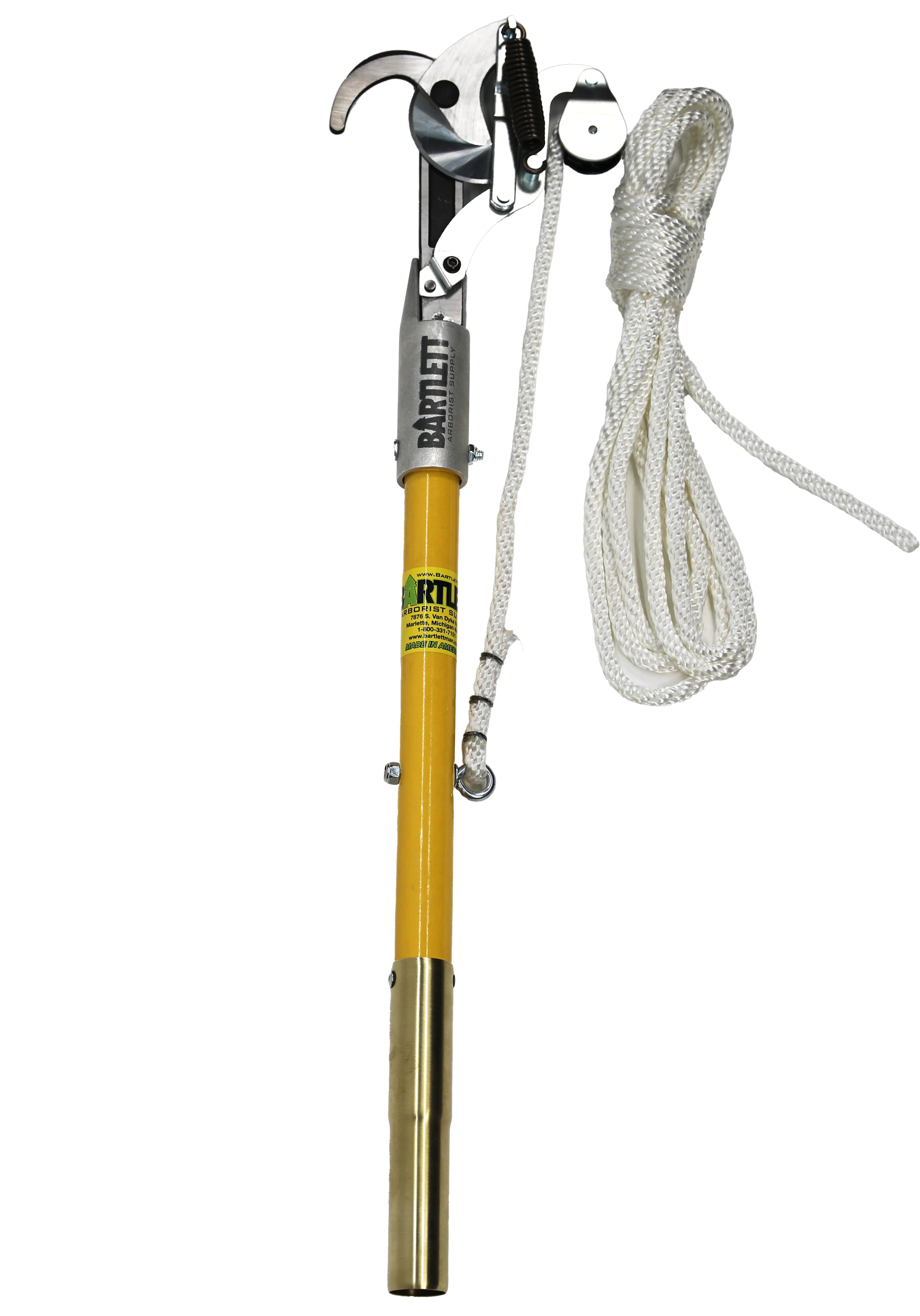 ROUND BARTLETT POLE PRUNER WITH BRASS FERRULE