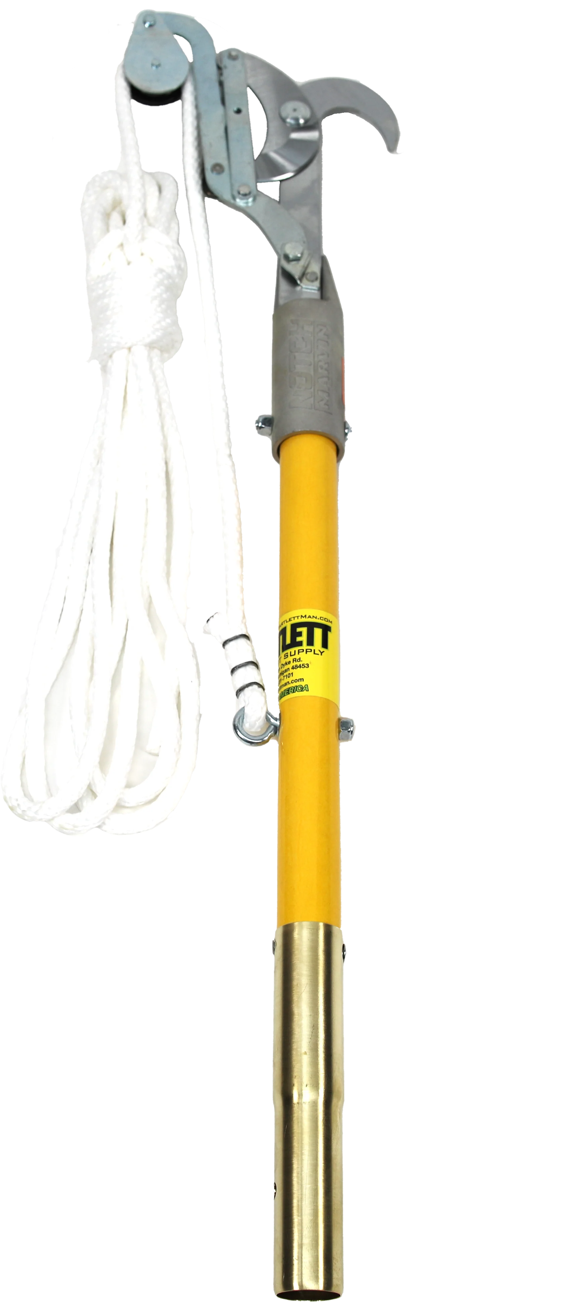 ROUND BARTLETT POLE PRUNER WITH BULL HEAD