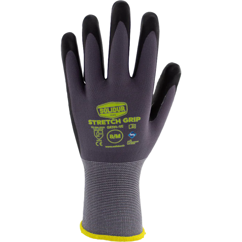 Solidur Stretch Grip Gloves - Image 2