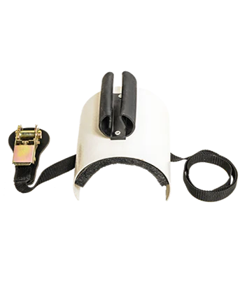 Tool Handle Holder – Fiberglass, Round Boom Mount