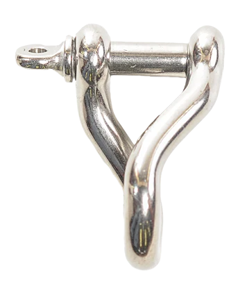 Large Stainless Steel Twisted Clevis