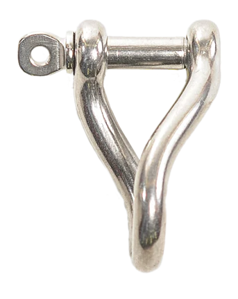 Small Stainless Steel Twisted Clevis