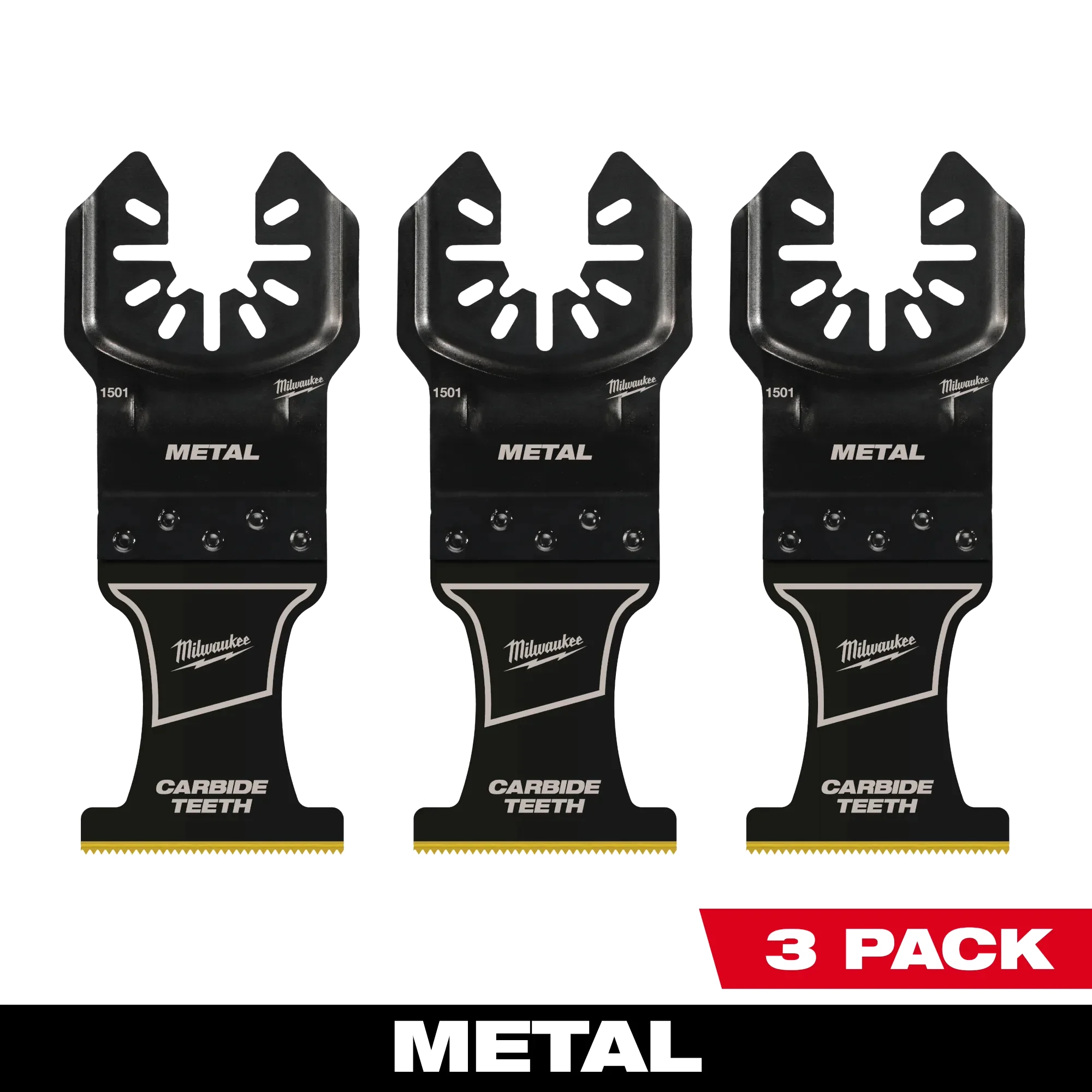Universal Fit OPEN-LOK™ 1-3/8" Carbide Teeth Metal Multi-Tool Blades